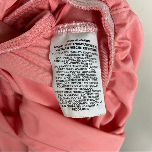 Nike High Rise Running Shorts Pink Large Modern‎ Tempo Breathable Lightweight L - Picture 13 of 15